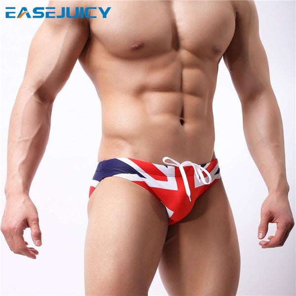Summer Men's swimming trunks bathing suit bikini maillot de bain wear pool shorts boxers swimsuit sexy low waist