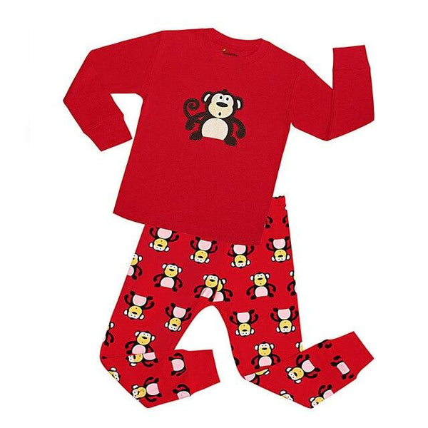 100% Cotton Boys Santa Claus Christmas Pajamas Children's Sleepwear Baby Dinosaur Night Wears Kids Pyjamas Pijamas PJS