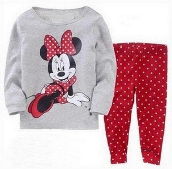 Low price kids pajama sets Cartoon pijamas children cotton Casual Family sleepwear children's nightgown girls cute pajamas YW208