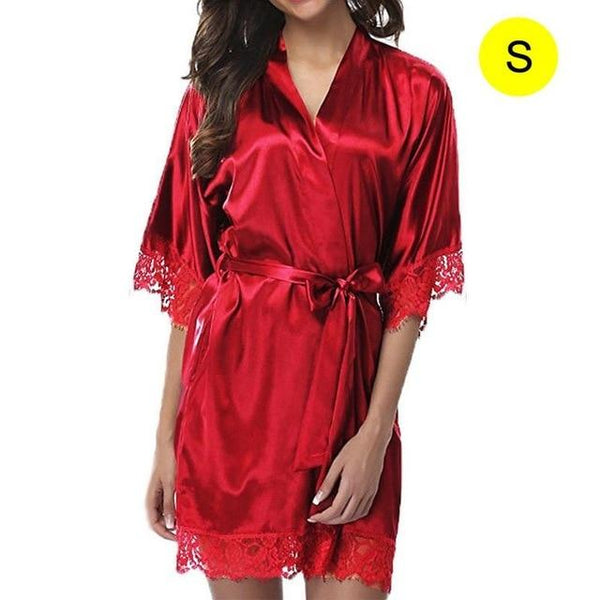 Autumn Sexy Home Dresses Women New Fashion Plus Size Nightgowns Sleepshirt For Ladies Lace SleepWear Silk Nighty Sleeping Dress