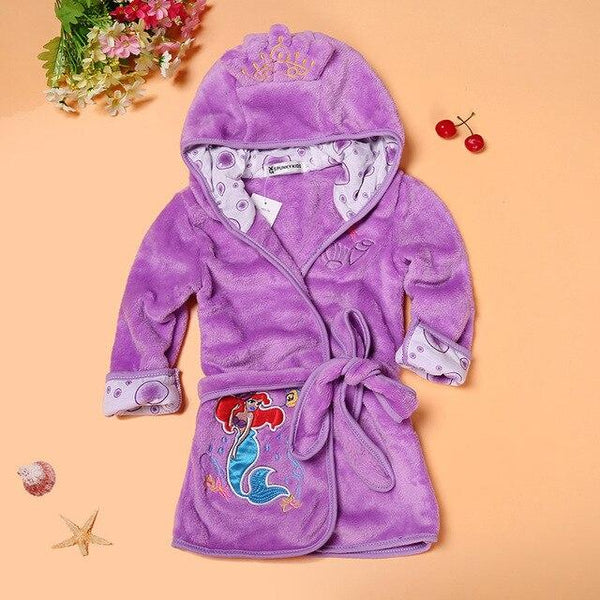 Kids Baby Pajamas Toddler Kid Boys Girls Minnie Sleepwear Long Sleeve Pyjamas Tops Long Nightgown Children Clothes Coat