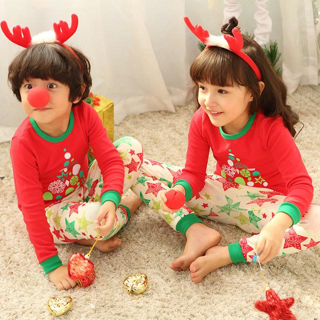 Winter children's pajamas baby boys christmas pajamas sets kid clothing pajamas for girls pijama infantil kids boy pyjama enfant