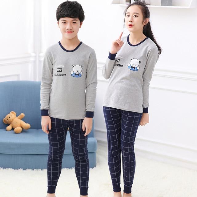 Autumn Children Clothes Kids Clothing Set Boys Pajamas Sets Nightwear Pajamas Girls Sleepwear Big Boy Girl Pyjamas Kids Clothes