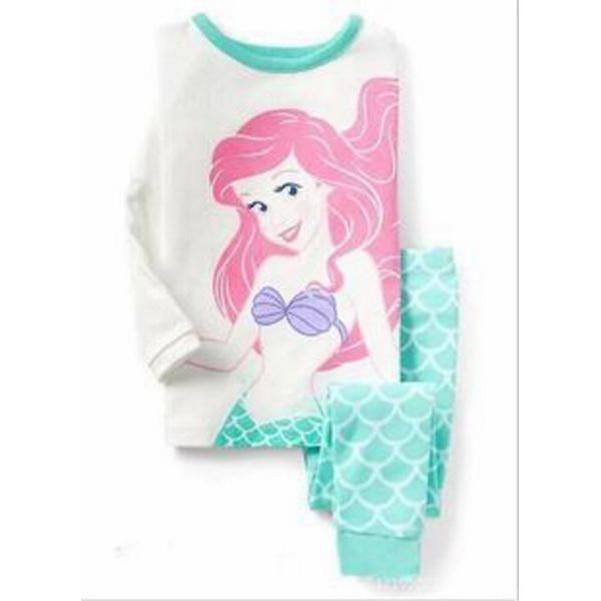 Gift Sleepwear Girls Pyjama Baby Clothes Children Clothing Set Kids Pijamas Girls Snow Queen Elsa Anna Princess Pajamas suit
