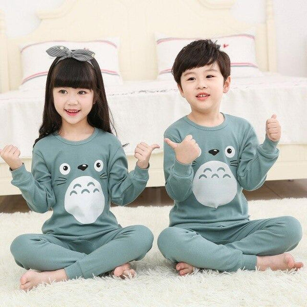 Kids Clothes Big Boys Girls Pajamas Sets Unicornio Pyjamas Kids Sleepwear Cotton Nightwear Homewear Cartoon Toddler Baby Pyjama