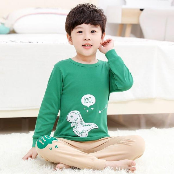 Kids Clothes Big Boys Girls Pajamas Sets Unicornio Pyjamas Kids Sleepwear Cotton Nightwear Homewear Cartoon Toddler Baby Pyjama