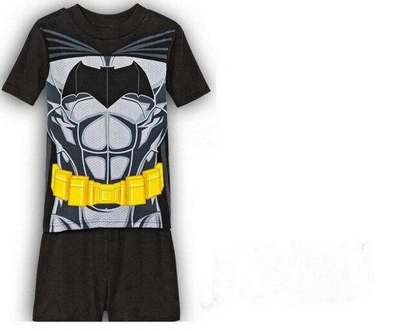 Childen Pijama Bebe Night Wear Infantil Pajamas Summer Toddler Boy Sleepwear Pijama Kids Short Sleeve Homewear Clothes YW121