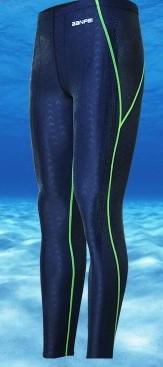 Professional Swimming Shorts Plus Size 3XL Long Pants Men Quick Dry SharkSkin SwimTrunk Jammers Swimwear Diving Wetsuit Swimsuit