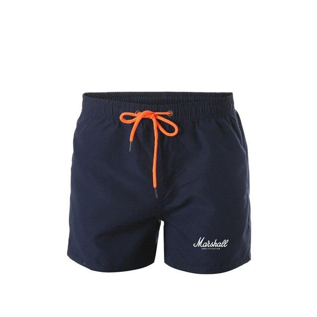 New maishall swimming shorts for men swimwear mens swimming shorts summer men beach wear surf trunks Customizable print