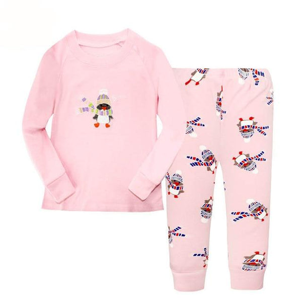 Floret LULU Kid's Pajamas sets boys Spiderman Cotton Car Styling baby Kids Pijama Infantil Pyjama girl Home Clothes christmas