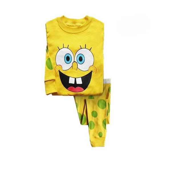 Floret LULU Kid's Pajamas sets boys Spiderman Cotton Car Styling baby Kids Pijama Infantil Pyjama girl Home Clothes christmas