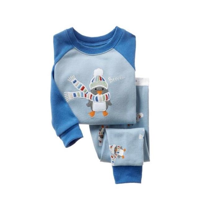 Floret LULU Kid's Pajamas sets boys Spiderman Cotton Car Styling baby Kids Pijama Infantil Pyjama girl Home Clothes christmas