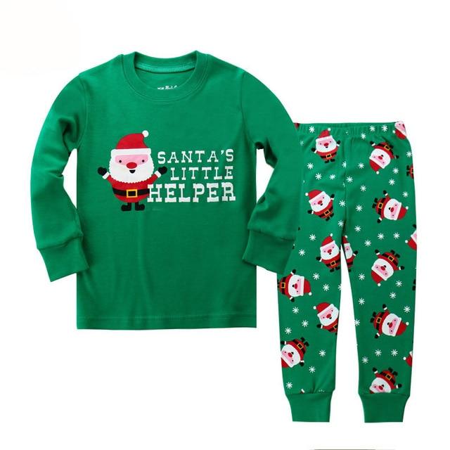 Floret LULU Kid's Pajamas sets boys Spiderman Cotton Car Styling baby Kids Pijama Infantil Pyjama girl Home Clothes christmas