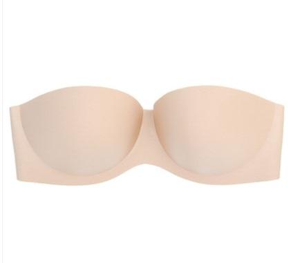 Sexy Women Push Up Bra Strapless Women's Bras Underwired 1/2 Cup Back Band Dress Wedding backless invisible Bras