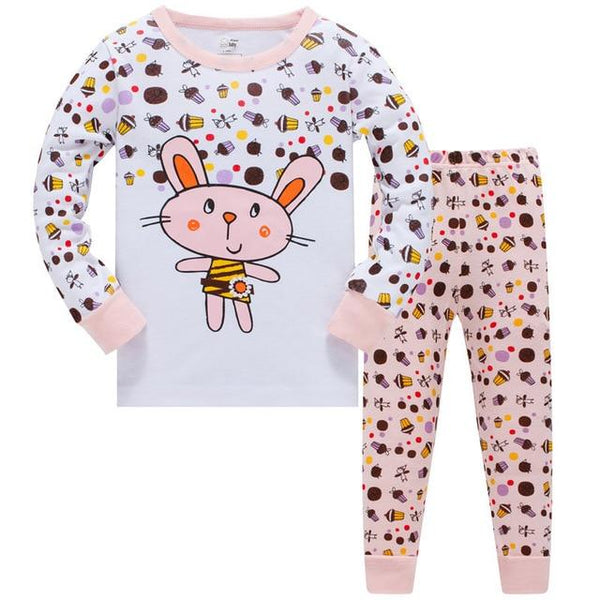 NEW 2019 girlys nightwear girls family christmas pajamas cartoon kids pajama sets,children sleepwear toddler baby pyjamas 3T-8T