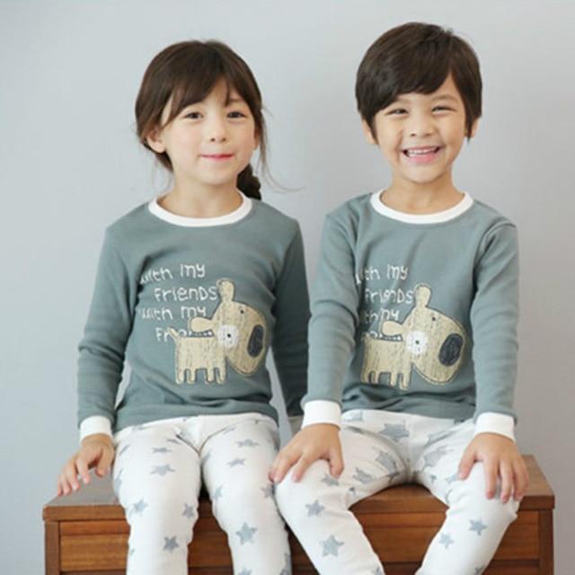 Children Pajamas set Boys Cartoon dinosaur Pyjamas girls cotton cute sleepwear Sets Children nightwear Family pajamas for kids