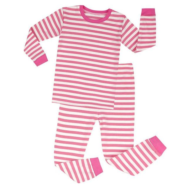 Cotton Baby Nightwear Children Gray and Black Stripes Pajama Sets Kids Pijamas for 1-8 Years Pijamas Infantil Boys Sleepwear