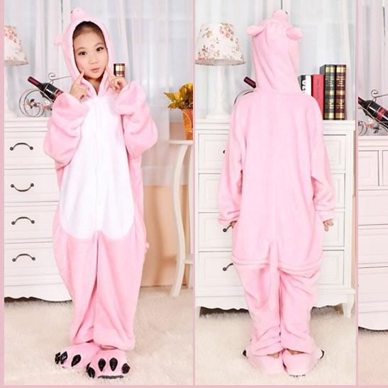 22 New Style Kids Pajamas Winter Flannel Animal Unicorn Pikachu Pegasus Cat Boys Girls Pajamas Onesie Children Sleepwear