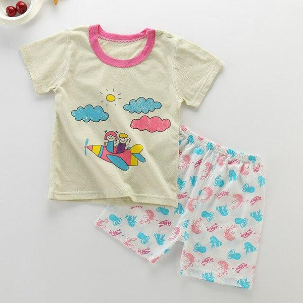 pyjamas kids cotton toddler cartoon children pajamas sets for baby girls boys pijama spiderman stitch pyjama enfant garcon modis