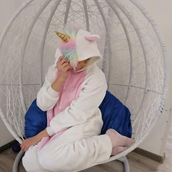 winter Kigurumi Children Pajamas Set Unicorn Hooded Animal Unicorn pajamas Stitch Kids Pajamas For Boys Girls Sleepwear Onesies