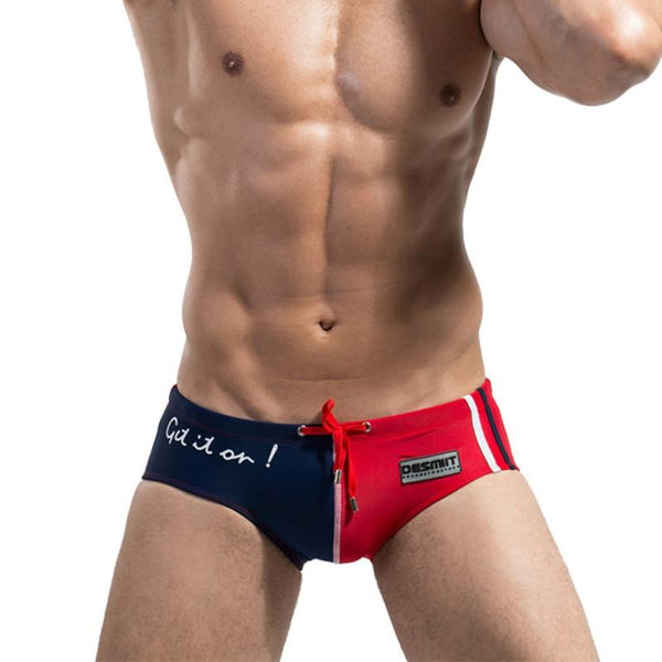 New Sexy Men Swimwear Trunks Male Quick Dry Board Shorts Boxer Swimsuits Boy Men's Sports Shorts Swim Briefs Plus Size Swimming