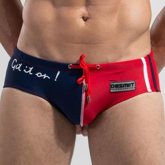 New Sexy Men Swimwear Trunks Male Quick Dry Board Shorts Boxer Swimsuits Boy Men's Sports Shorts Swim Briefs Plus Size Swimming