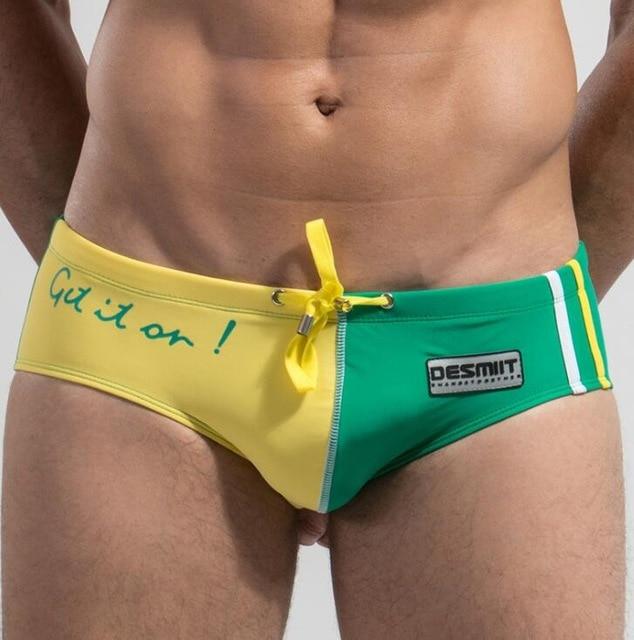 New Sexy Men Swimwear Trunks Male Quick Dry Board Shorts Boxer Swimsuits Boy Men's Sports Shorts Swim Briefs Plus Size Swimming