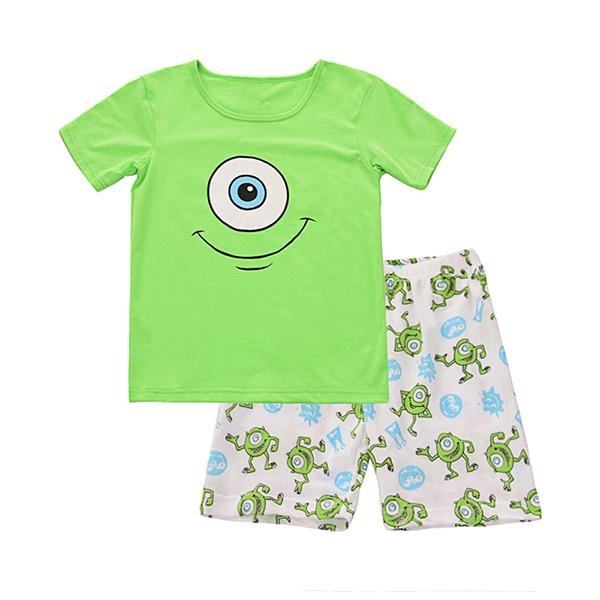 Yilaku pijama infantil boys cartoon Pajama Sets kids pyjamas boys  pyjamas enfant T-shirts+Shorts boy child clothing sets CF209
