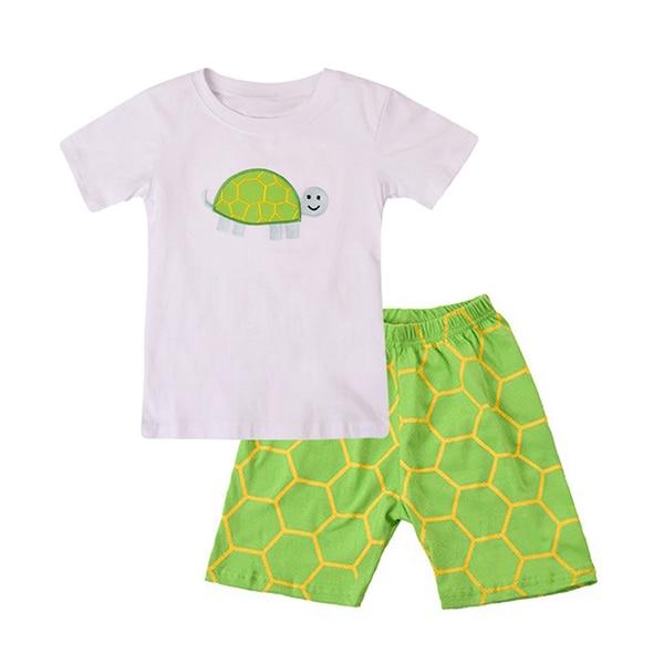 Yilaku pijama infantil boys cartoon Pajama Sets kids pyjamas boys  pyjamas enfant T-shirts+Shorts boy child clothing sets CF209