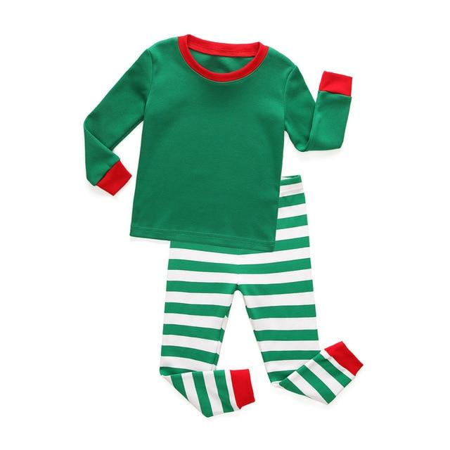 2018 new kids pajamas children sleepwear rocket pijamas for 1-8 years girls boys stripe nightwear cars airplane pjs baby pyjamas