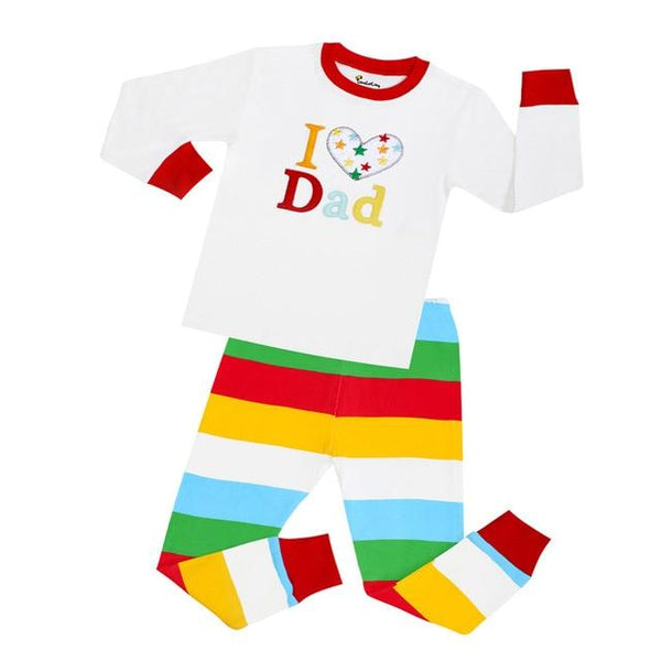 2018 new kids pajamas children sleepwear rocket pijamas for 1-8 years girls boys stripe nightwear cars airplane pjs baby pyjamas
