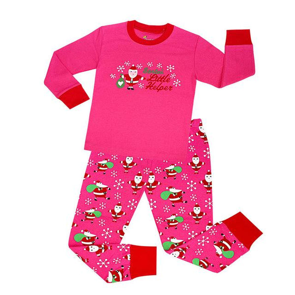 2018 new kids pajamas children sleepwear rocket pijamas for 1-8 years girls boys stripe nightwear cars airplane pjs baby pyjamas