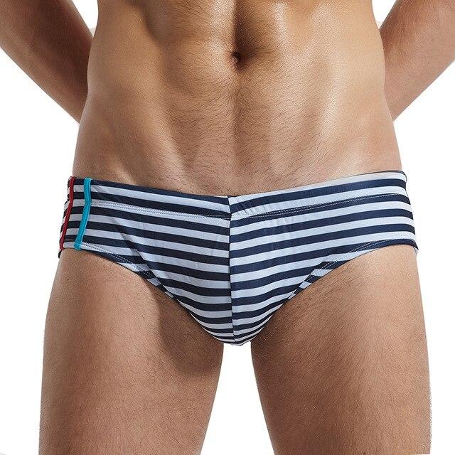 9 Styles Sexy Swimwear Men Briefs Camouflage Print Swimsuit Men Swimwear Beach Shorts Mens Swim Briefs Swimming Trunks