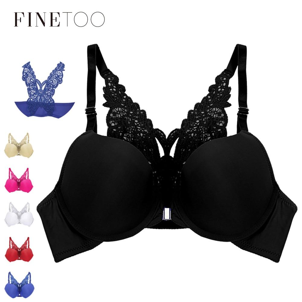 Fashion Sexy Bra Super Push Up Bra Front Closure  Bras For Women Butterfly Racerback Brassiere Small Breast Push Up Biustono Hot