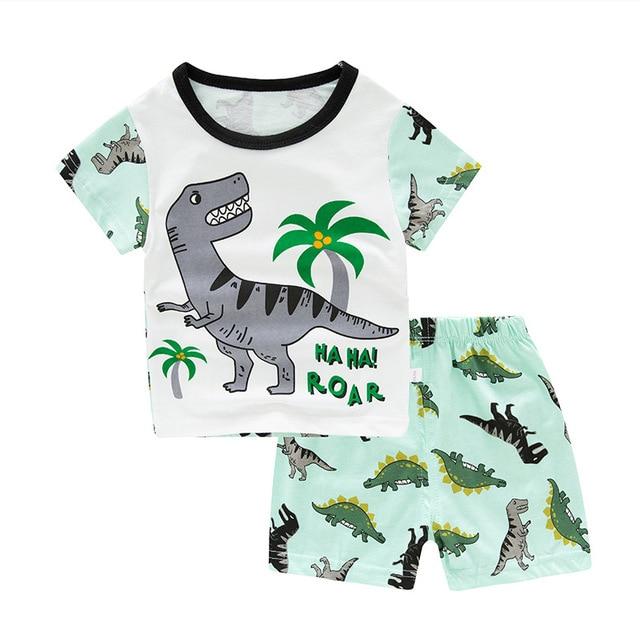 SAILEROAD Baby Girls Pajamas Set Cartoon Lovely Girl Printed pyjamas Autumn Long Sleeve Sleepwear Boy Cotton Children's pijamas