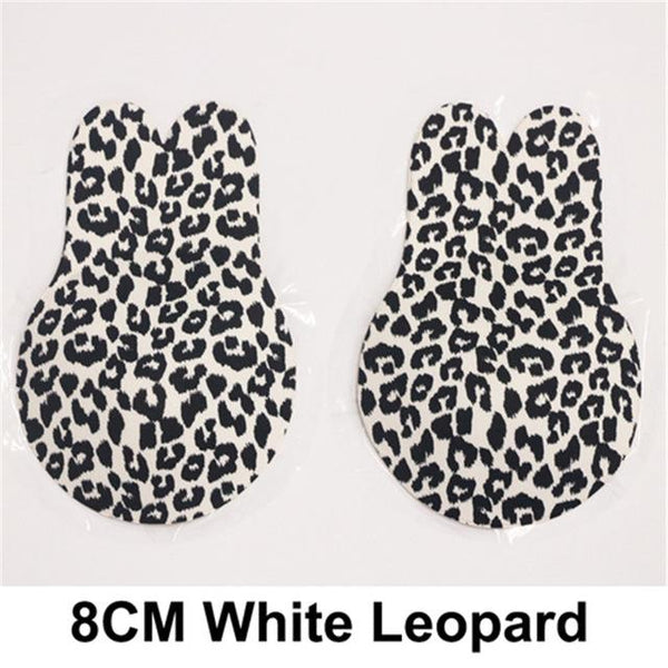 Lingerie Silicone Nipple Cover Stickers Rabbit Bra Push Up Bra Women Self Adhesive  Invisible Bra Strapless Blackless Bralette