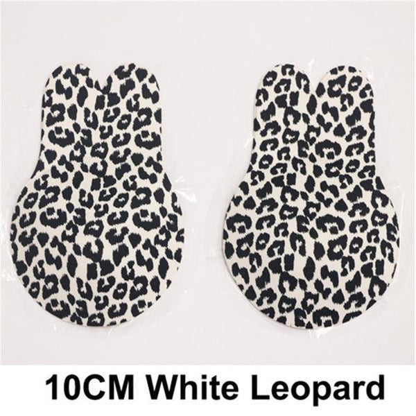 Lingerie Silicone Nipple Cover Stickers Rabbit Bra Push Up Bra Women Self Adhesive  Invisible Bra Strapless Blackless Bralette