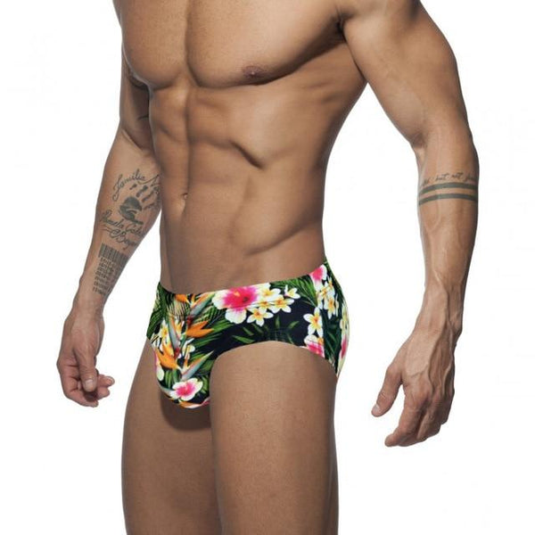 Swimming Trunks Swimwear Men Swimsuits Low-waisted Swim Briefs Sexy Quick Dry Surfing Shorts Cups Beach Shorts Sunga Masculina