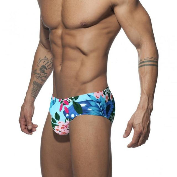 Swimming Trunks Swimwear Men Swimsuits Low-waisted Swim Briefs Sexy Quick Dry Surfing Shorts Cups Beach Shorts Sunga Masculina