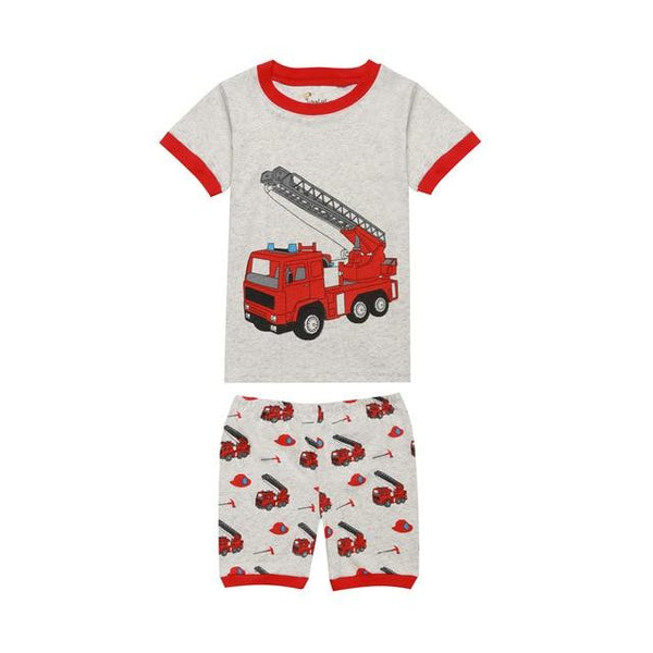 Children Clothes Kids Clothing Set Boys Pajamas Sets Girls Sleepwear Baby Pyjama Child Cars Nightwear Print Pajamas