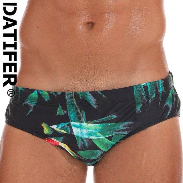 Men Swimwear Low Sexy Boxers Men's Swim Brief Sportive Beachwear Shorts Sunga Man Swimsuit Camouflage Colour Swim Trunks