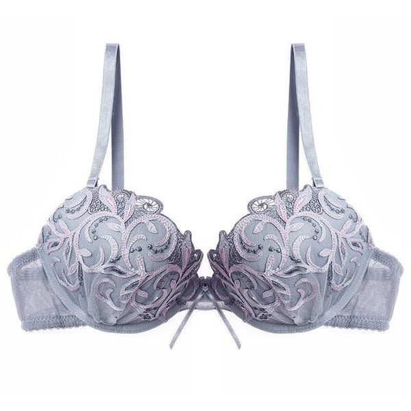 Lilymoda Women Sexy Hot Erotic Transparent Lingerie Ultrathin Bra Brief Set Lace Embroidery Seamless Panties Underwear Brassiere