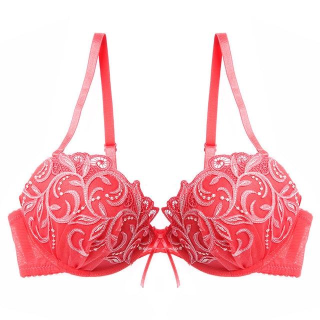 Lilymoda Women Sexy Hot Erotic Transparent Lingerie Ultrathin Bra Brief Set Lace Embroidery Seamless Panties Underwear Brassiere