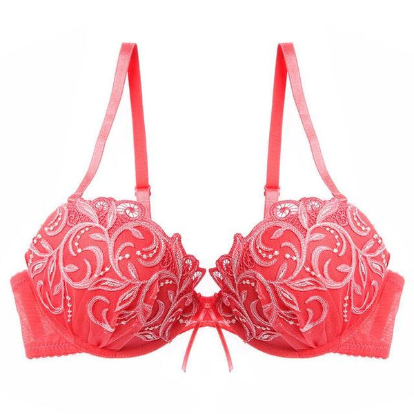 Lilymoda Women Sexy Hot Erotic Transparent Lingerie Ultrathin Bra Brief Set Lace Embroidery Seamless Panties Underwear Brassiere