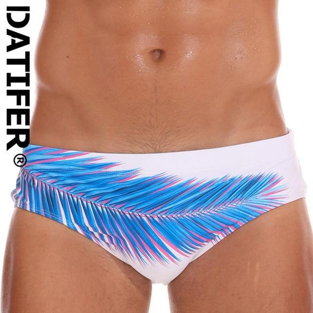 2019 Swimming Briefs Men's Swimwear Low Sexy Swimwear Boxers Men's Swim Brief Solid Swim Brief Beachwear Men Swimsuit