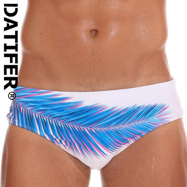 2019 Swimming Briefs Men's Swimwear Low Sexy Swimwear Boxers Men's Swim Brief Solid Swim Brief Beachwear Men Swimsuit