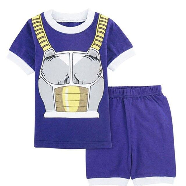 Kids Boys Dragon Ball Pyjamas Set Toddler Goku Vegeta cartoon  Pajamas Baby Nightwear Homewear Cotton Clothes