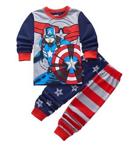 Retail Kids Cartoon pyjamas clothes sets Children New Long Sleeve Pajamas Baby Girl Boys Sleepwear Clothing Set for children