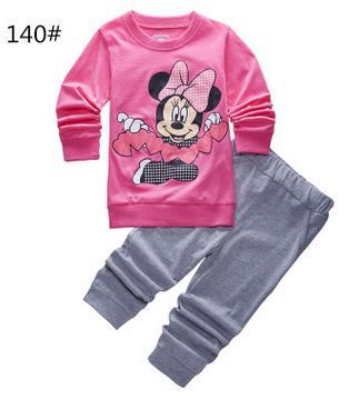 Retail Kids Cartoon pyjamas clothes sets Children New Long Sleeve Pajamas Baby Girl Boys Sleepwear Clothing Set for children