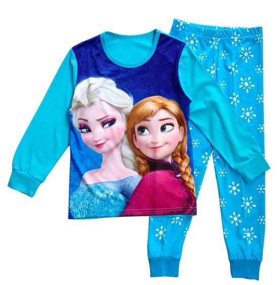 Retail Kids Cartoon pyjamas clothes sets Children New Long Sleeve Pajamas Baby Girl Boys Sleepwear Clothing Set for children